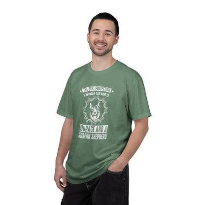 Woman Best Protection Dogs - T-Shirt