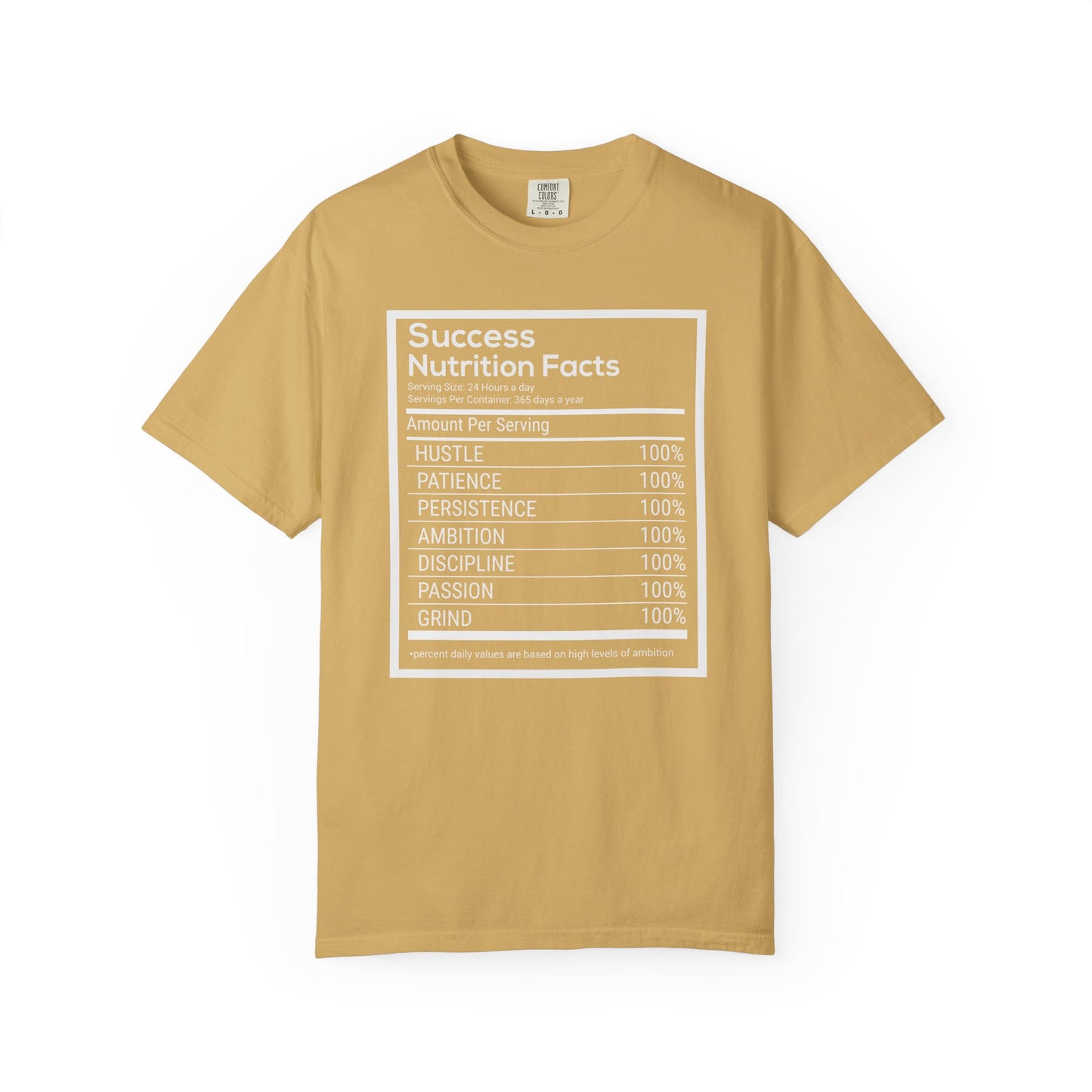 Success Nutrition Facts - T-Shirt