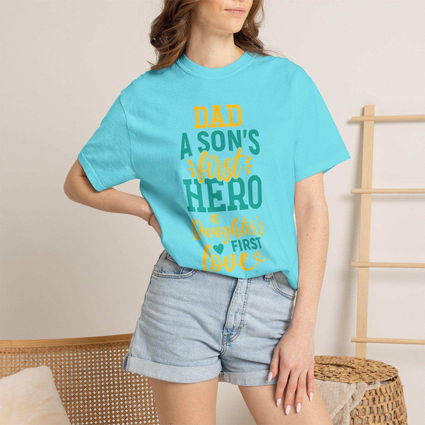 Daughter Son first Dad - T-Shirt