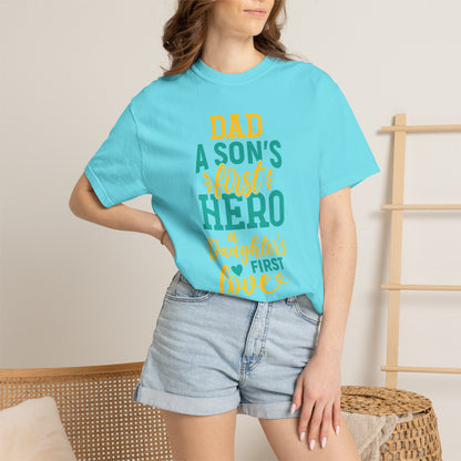Daughter Son first Dad - T-Shirt