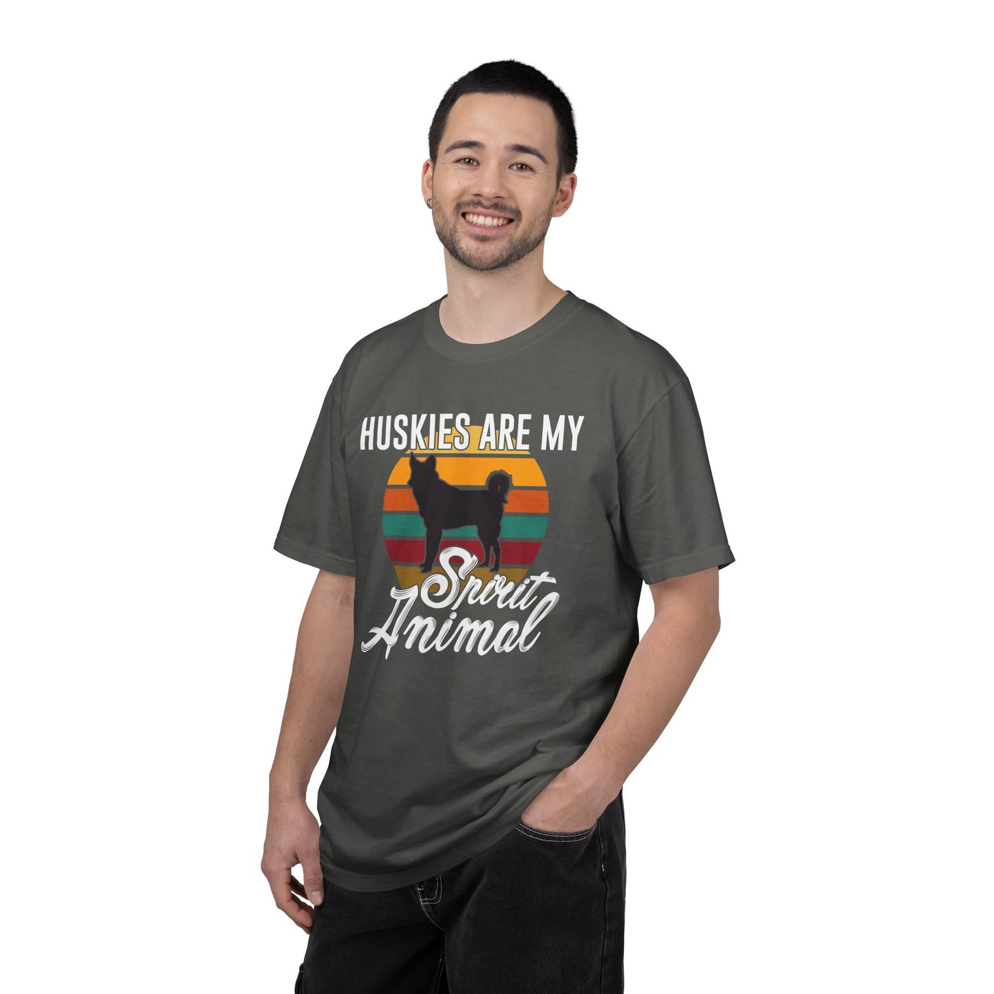 Husky Spirit Animal Dogs - T-Shirt