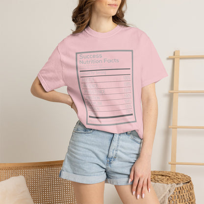 Success Nutrition Facts - T-Shirt