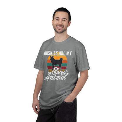 Husky Spirit Animal Dogs - T-Shirt
