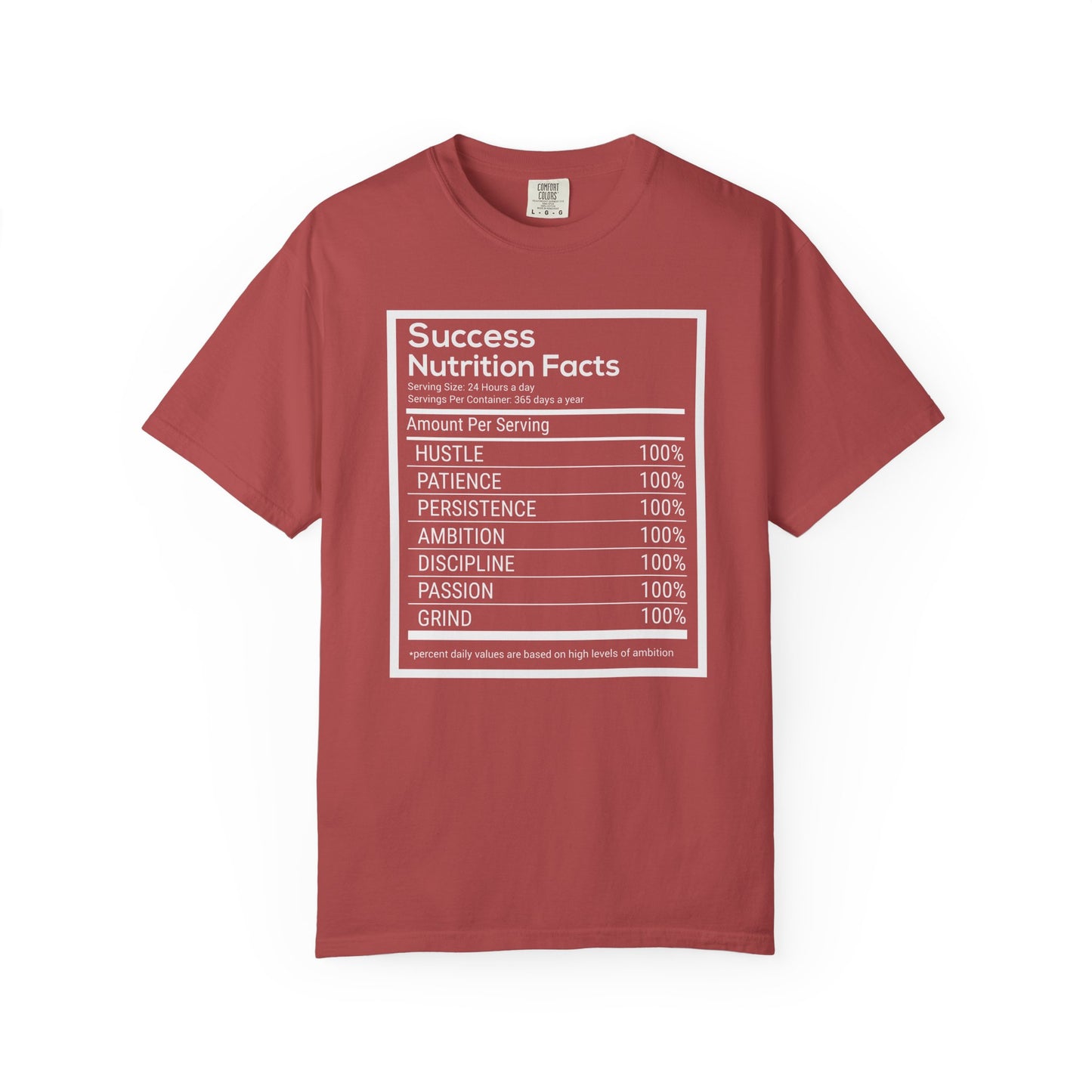 Success Nutrition Facts - T-Shirt