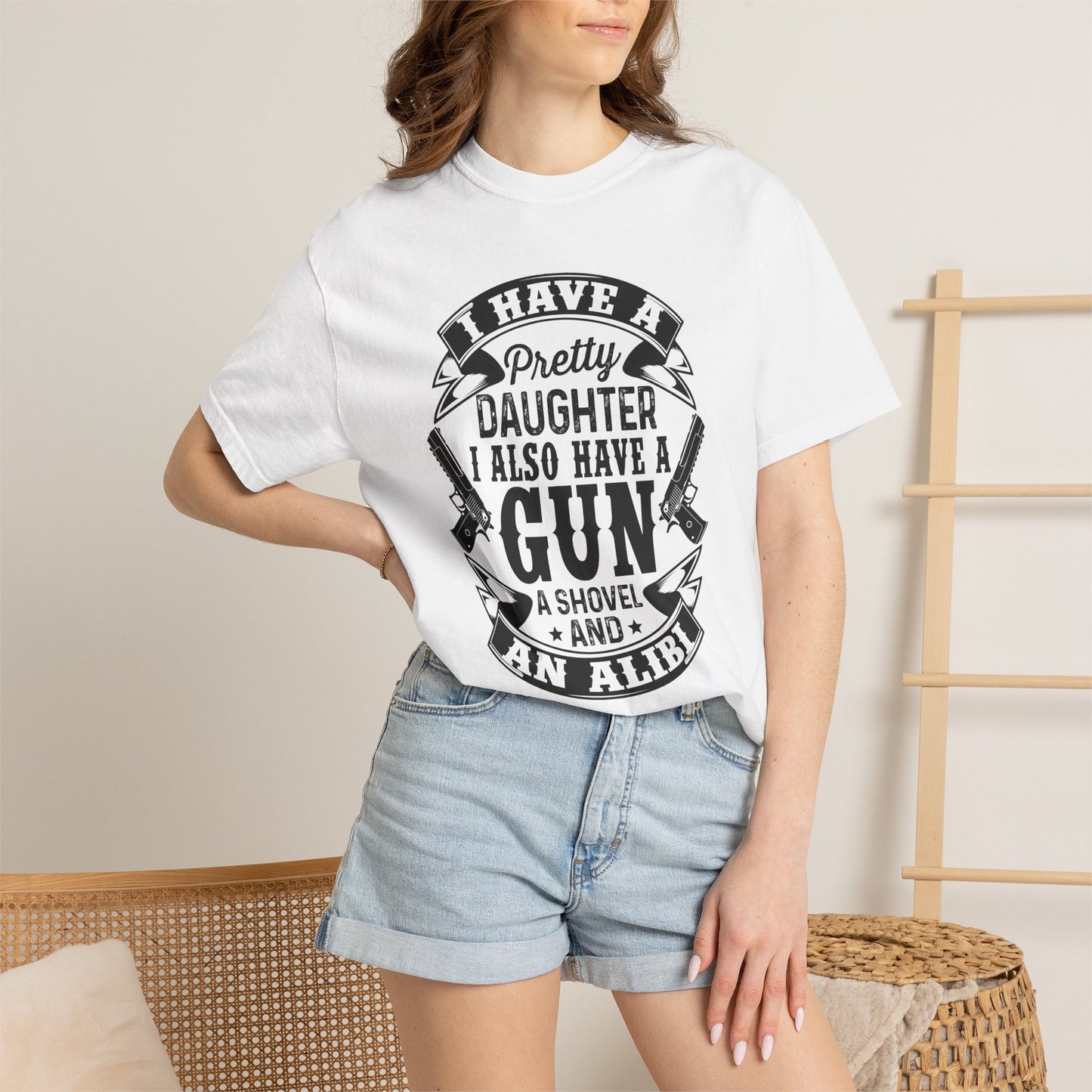 Pretty Daughter Dad - T-Shirt