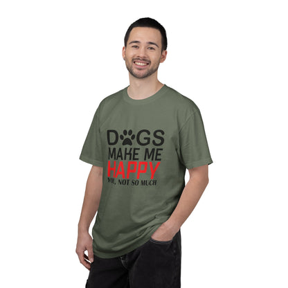 Dogs Make Me Happy Dogs - T-Shirt