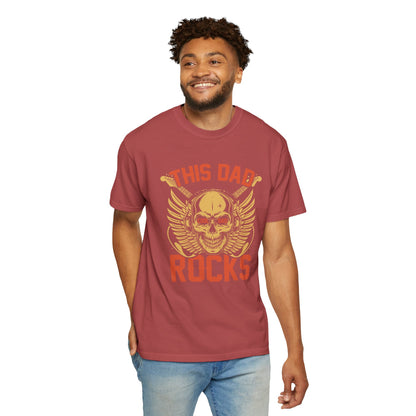 This Dad Rocks Dad - T-Shirt