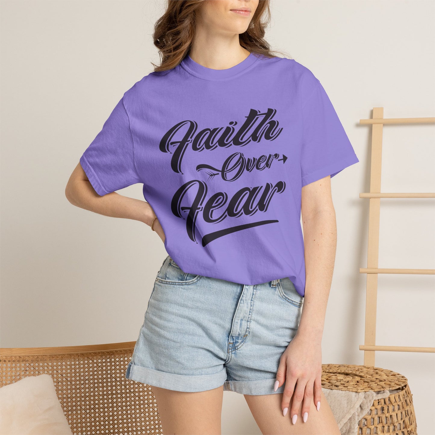 Faith Over Fear Christian - T-Shirt