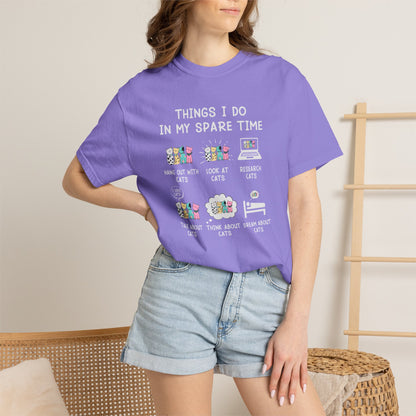 Things I Do Cat - T-Shirt