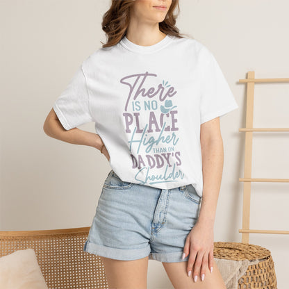 Daddys Shoulder Dad - T-Shirt
