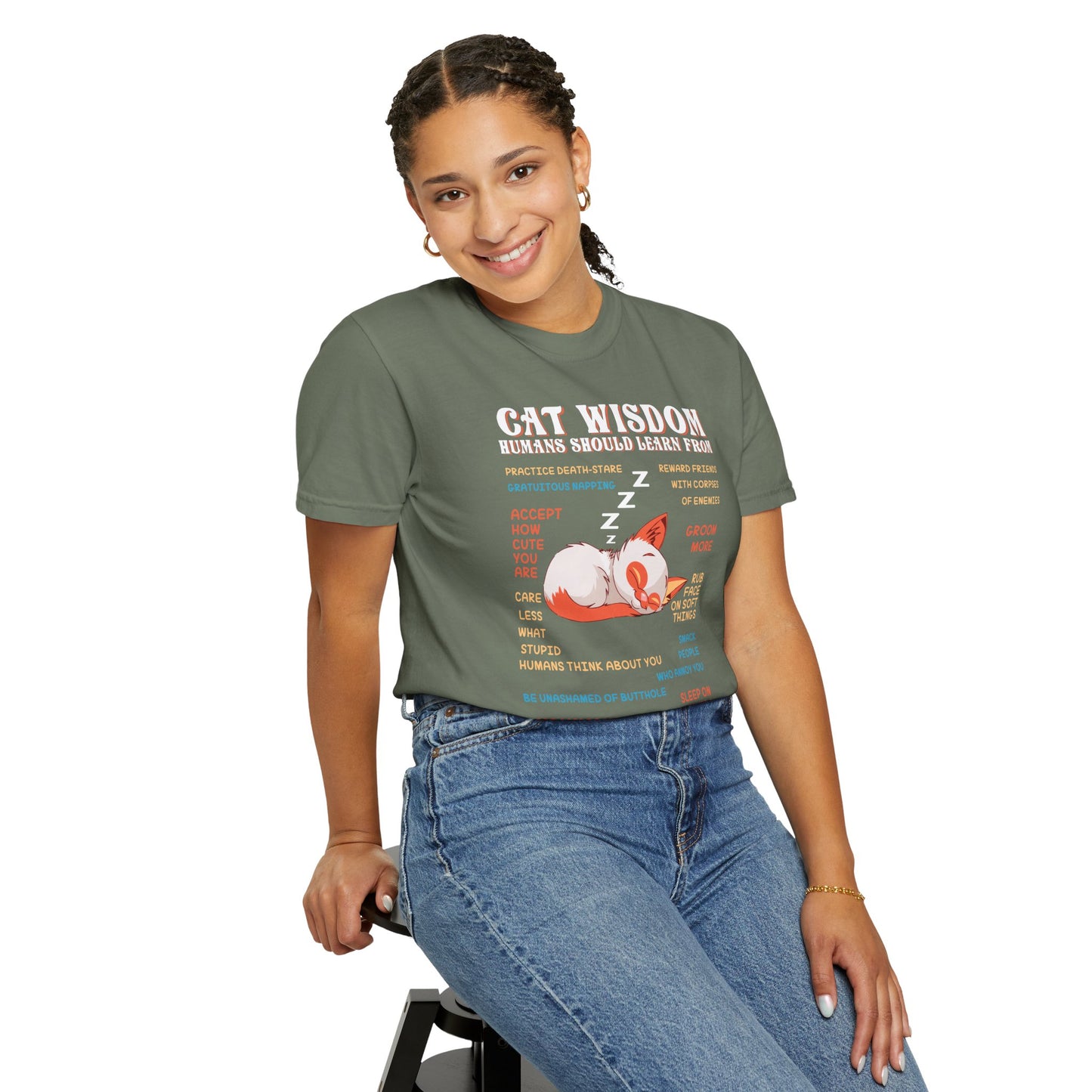 Cat Wisdom - T-Shirt