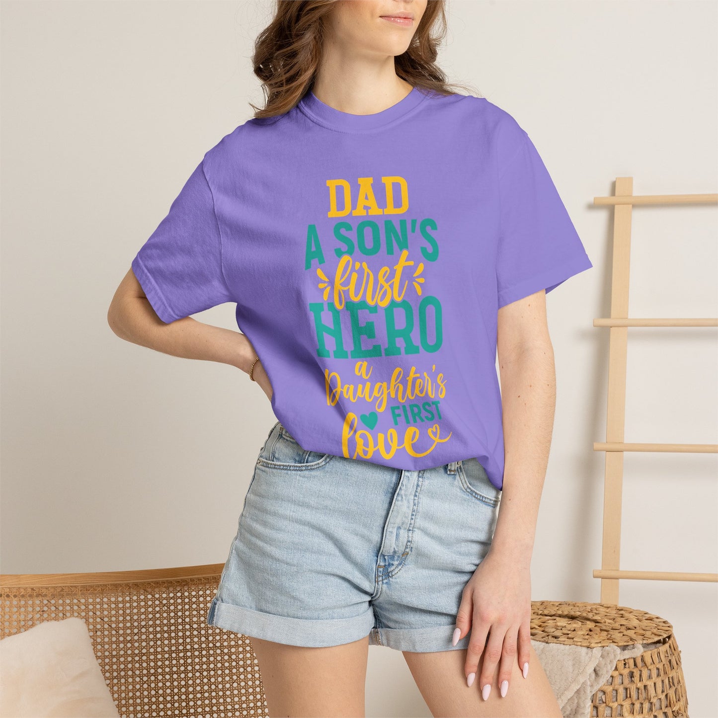 Daughter Son first Dad - T-Shirt