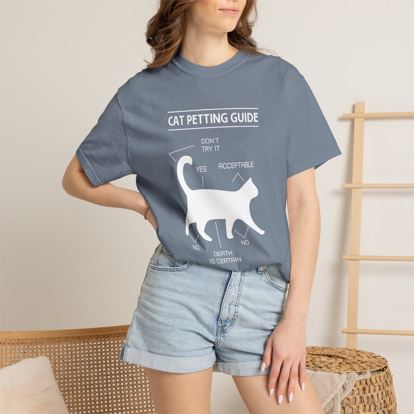Cat Petting guide - T-Shirt