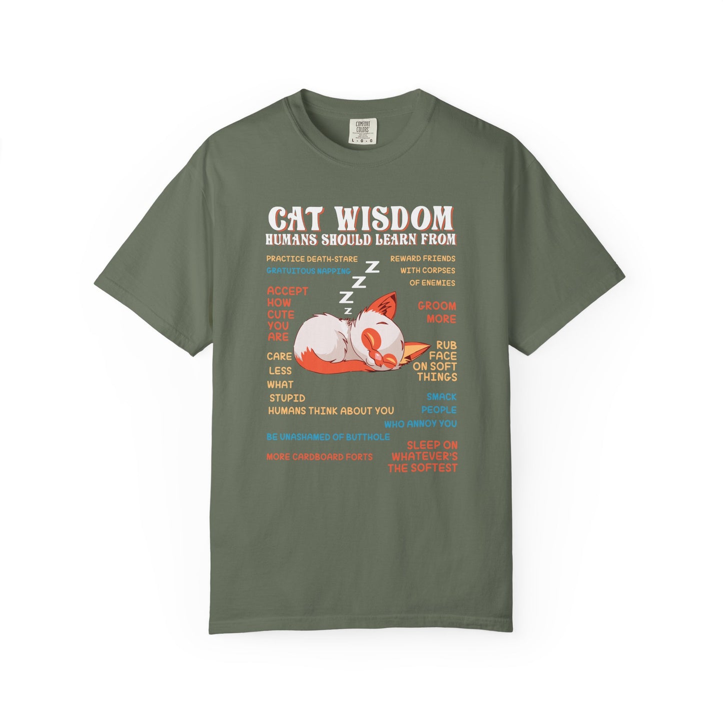Cat Wisdom - T-Shirt