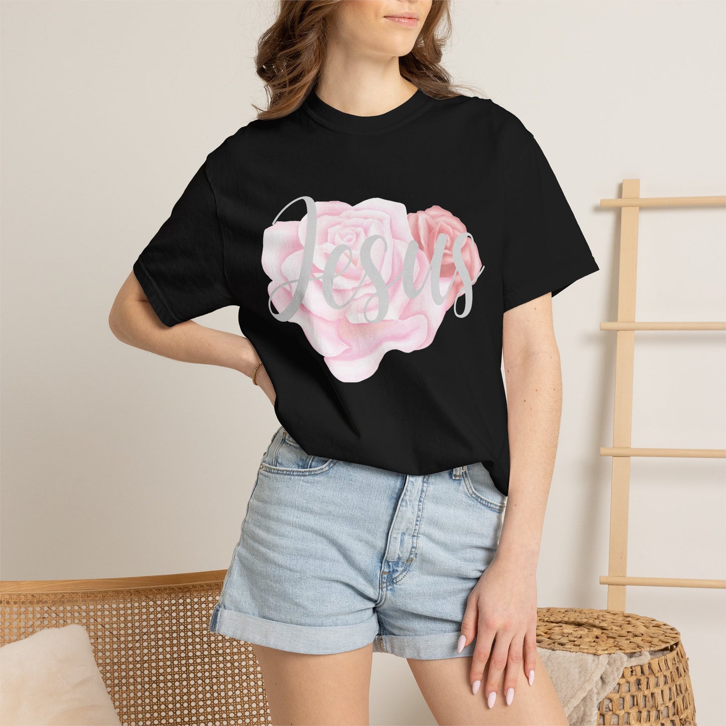 Jesus Rose Christian - T-Shirt