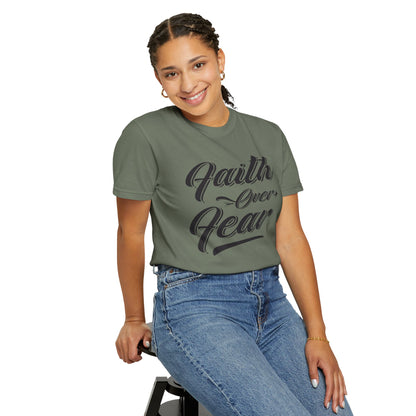 Faith Over Fear Christian - T-Shirt