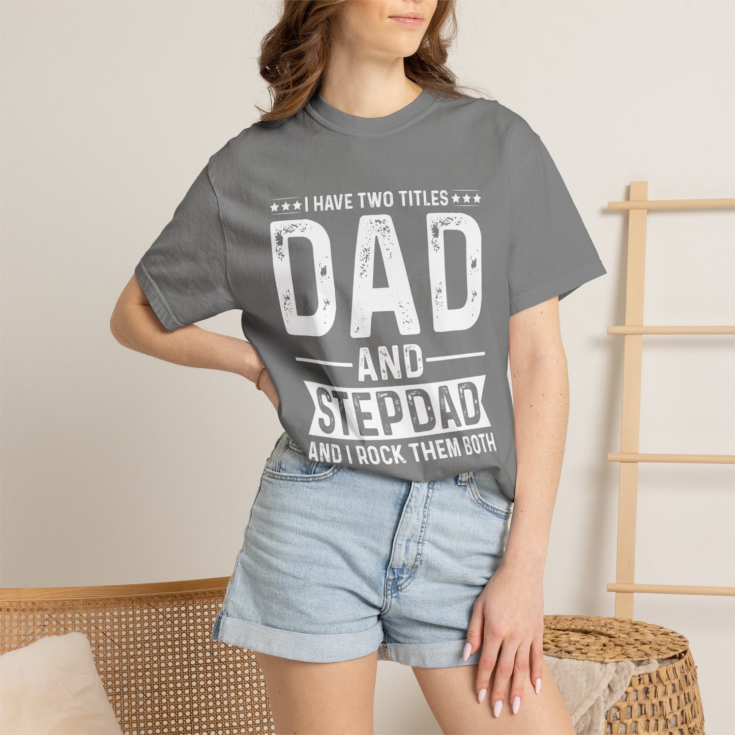 Stepdad And Dad - T-Shirt