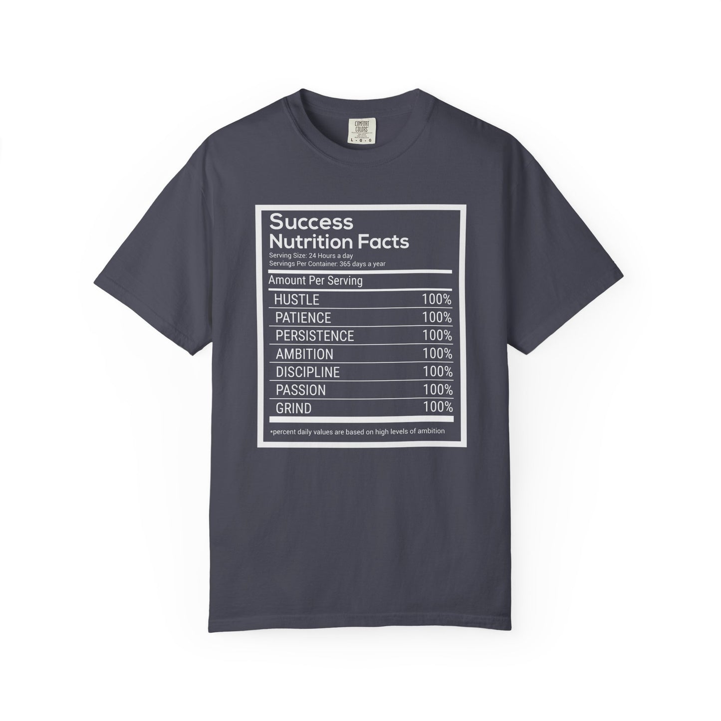 Success Nutrition Facts - T-Shirt