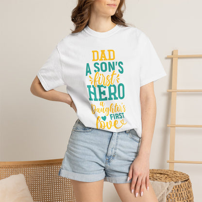 Daughter Son first Dad - T-Shirt