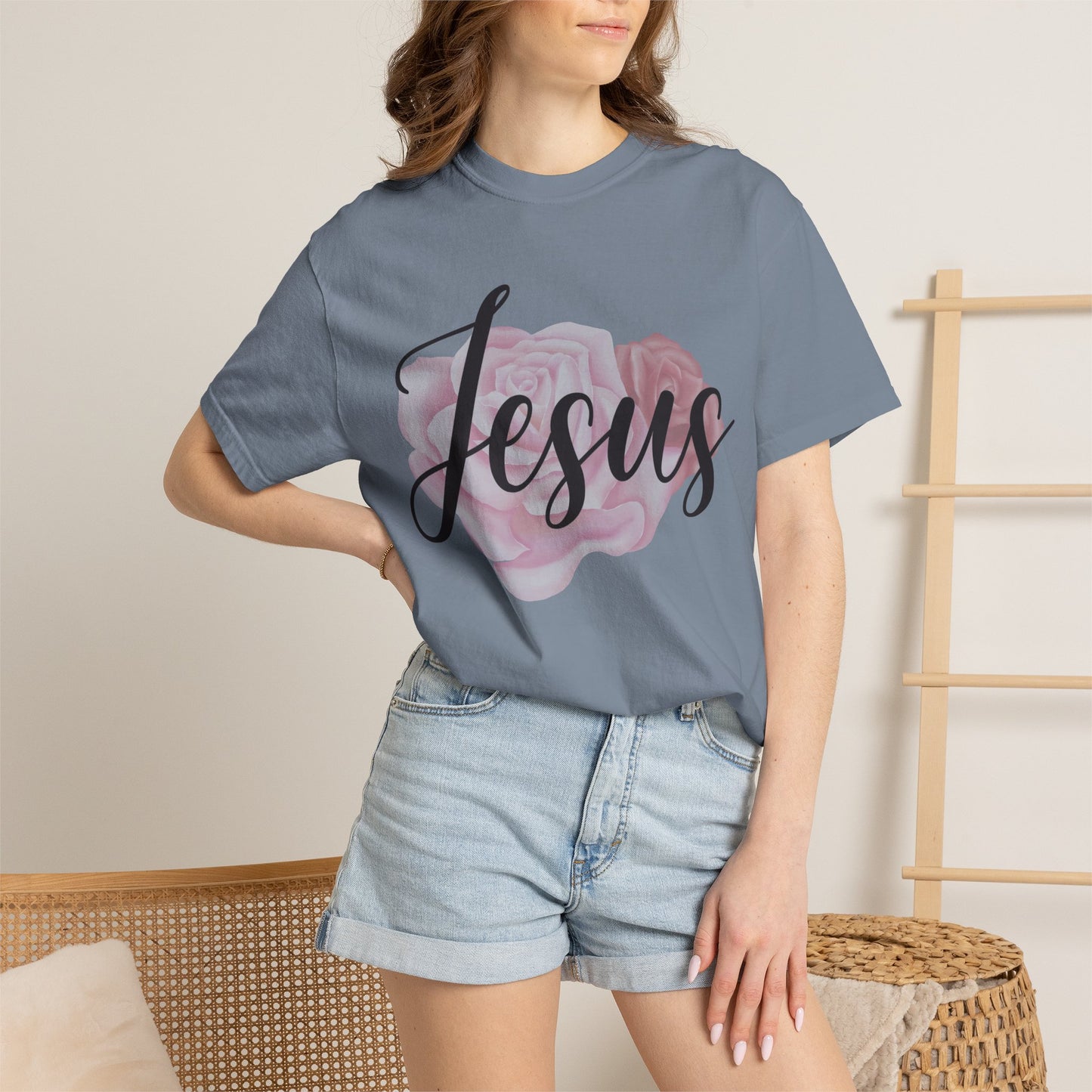 Jesus Rose Christian - T-Shirt
