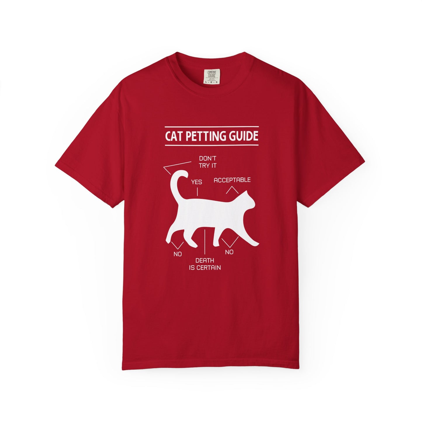 Cat Petting guide - T-Shirt