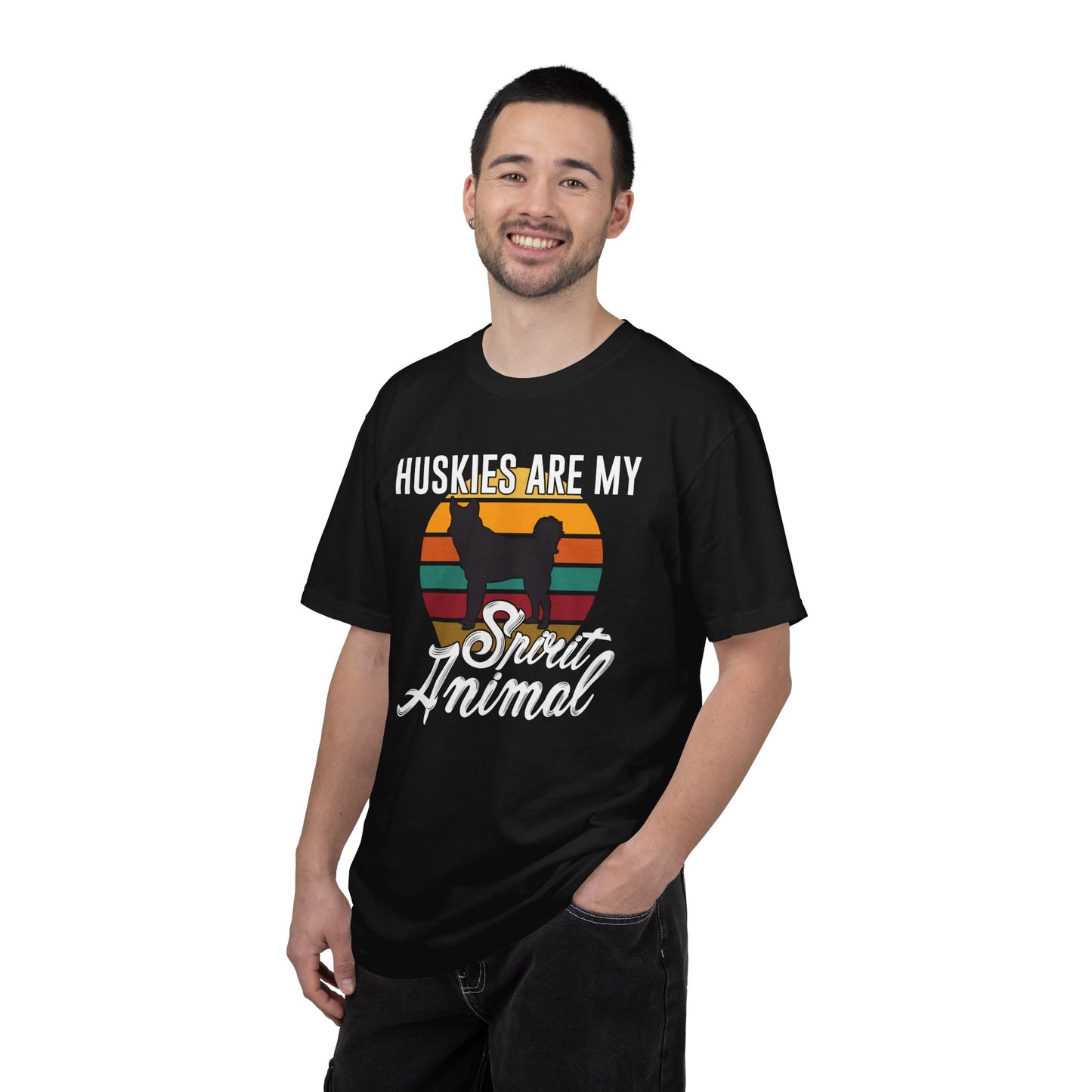 Husky Spirit Animal Dogs - T-Shirt