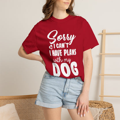Sorry I Cant Dogs - T-Shirt