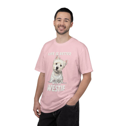 Life is Better Westie Dog - T-Shirt
