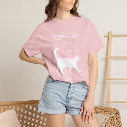 Cat Petting guide - T-Shirt