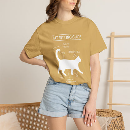 Cat Petting guide - T-Shirt