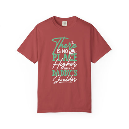 Daddys Shoulder Dad - T-Shirt