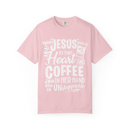 Jesus in Her Heart - T-Shirt