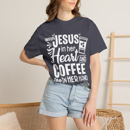 Jesus in Her Heart - T-Shirt