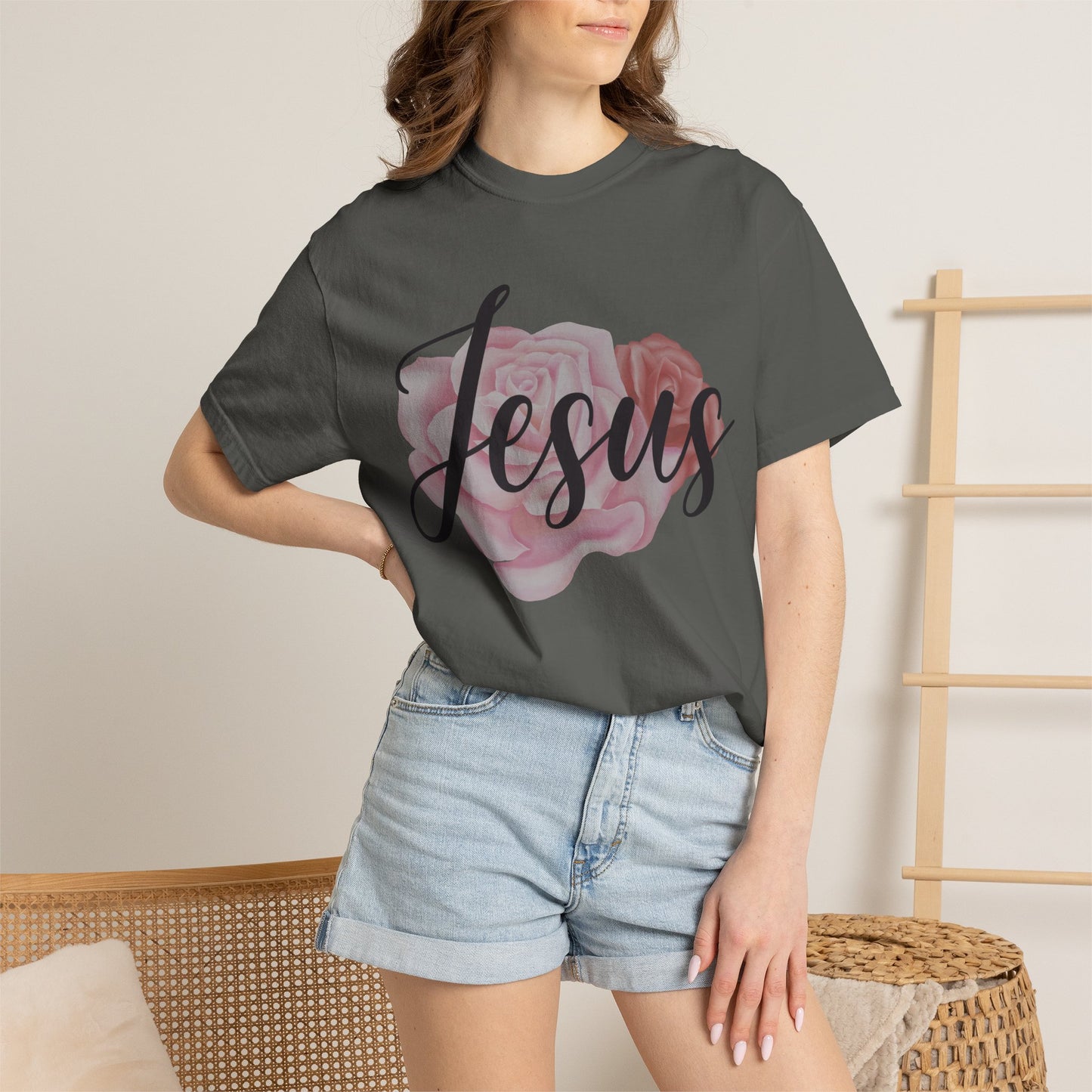 Jesus Rose Christian - T-Shirt
