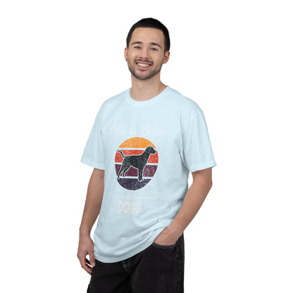 Life is Better With Dogs - T-Shirt