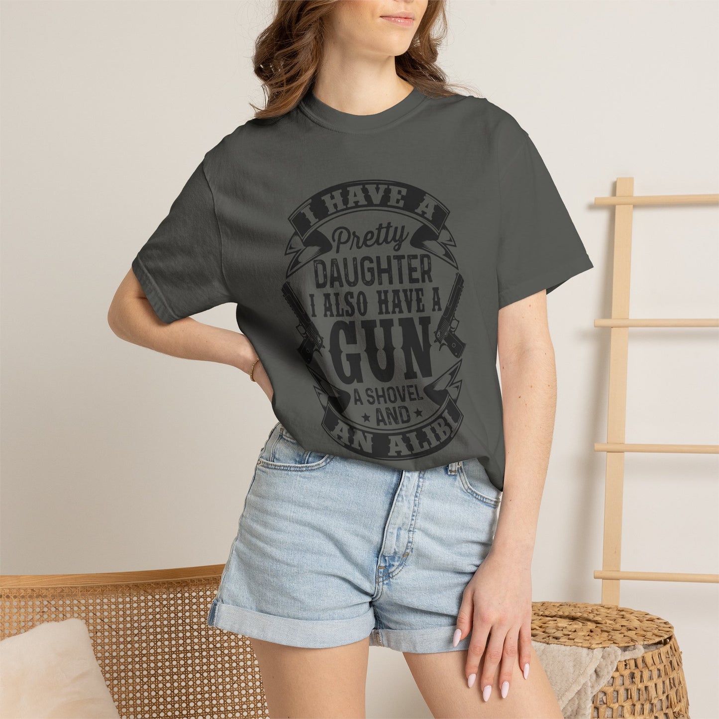 Pretty Daughter Dad - T-Shirt