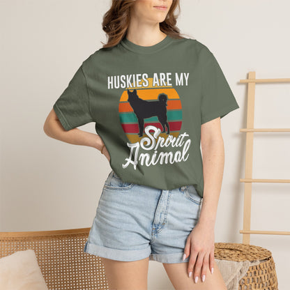 Husky Spirit Animal Dogs - T-Shirt