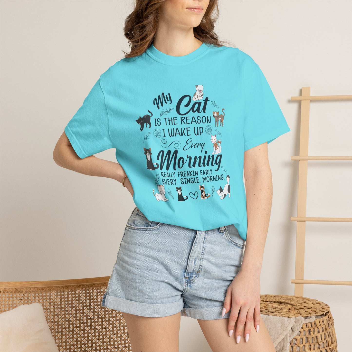 My Cat Is The Reason Cat - T-Shirt
