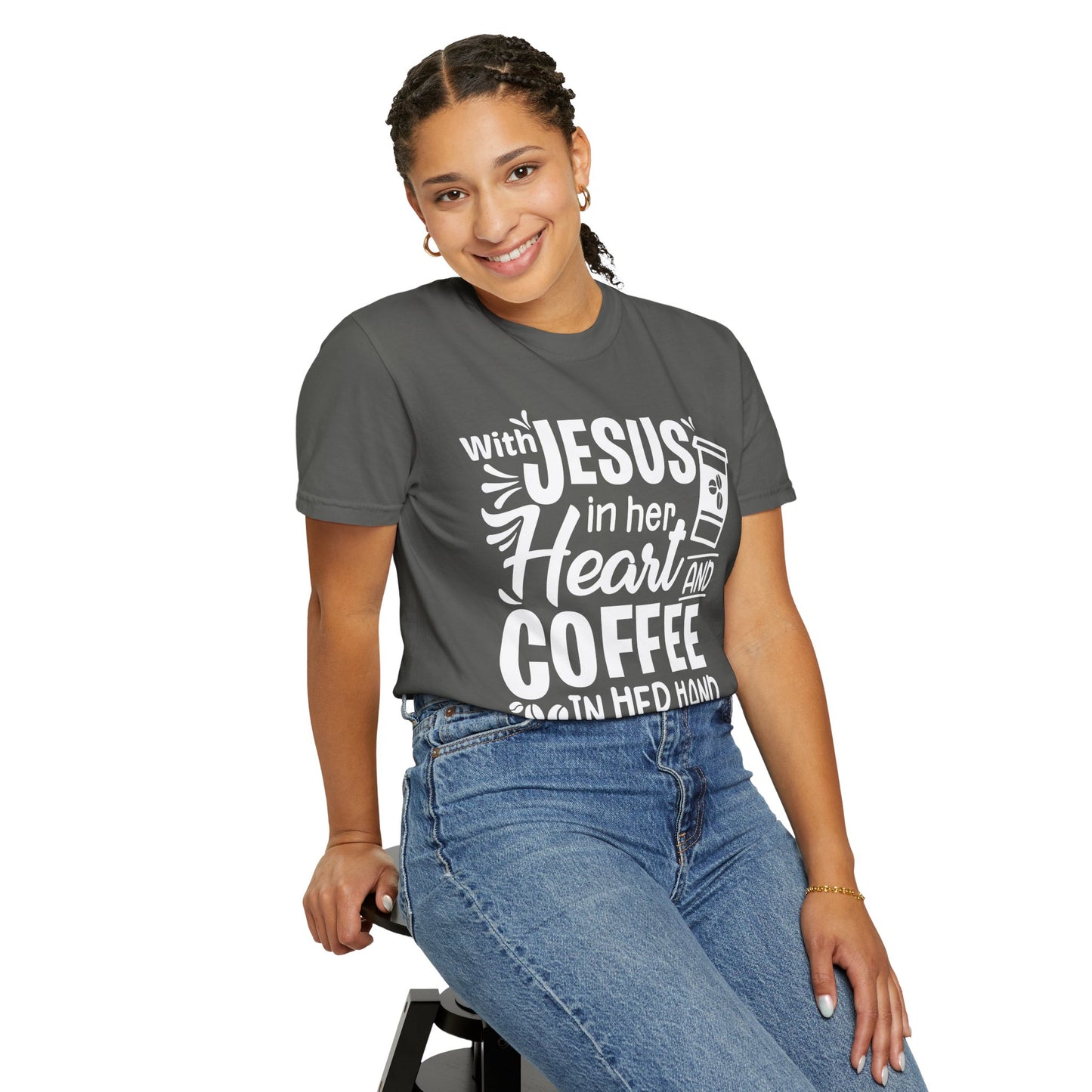 Jesus in Her Heart - T-Shirt