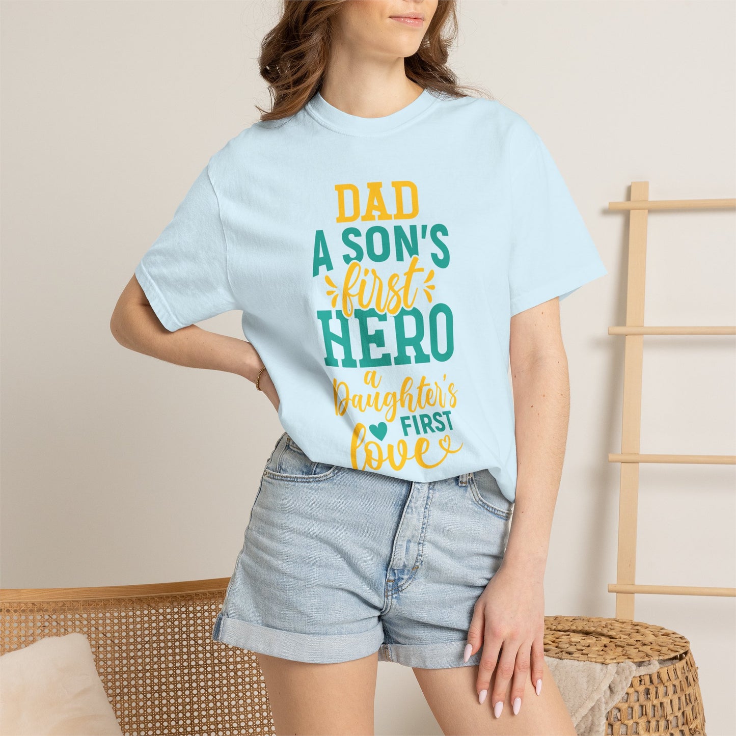 Daughter Son first Dad - T-Shirt