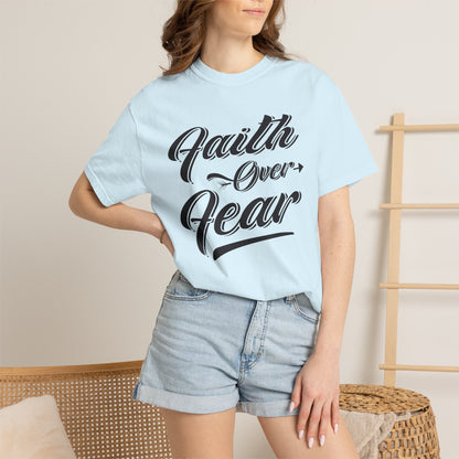 Faith Over Fear Christian - T-Shirt