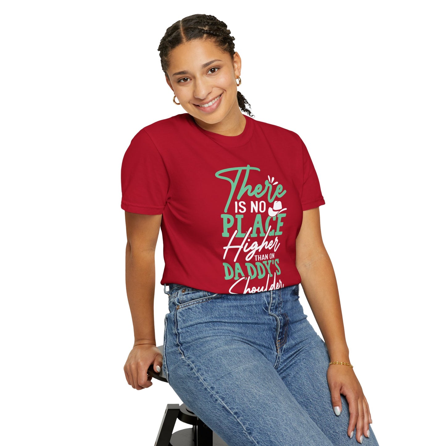 Daddys Shoulder Dad - T-Shirt