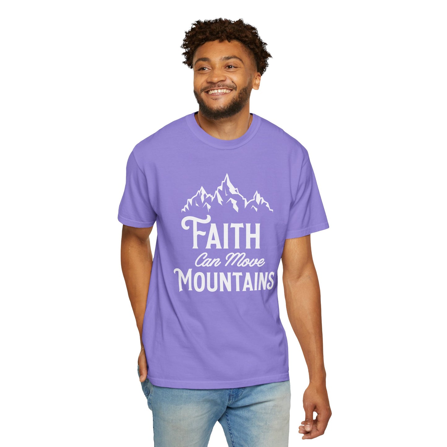 Faith Mountains Christian - T-Shirt