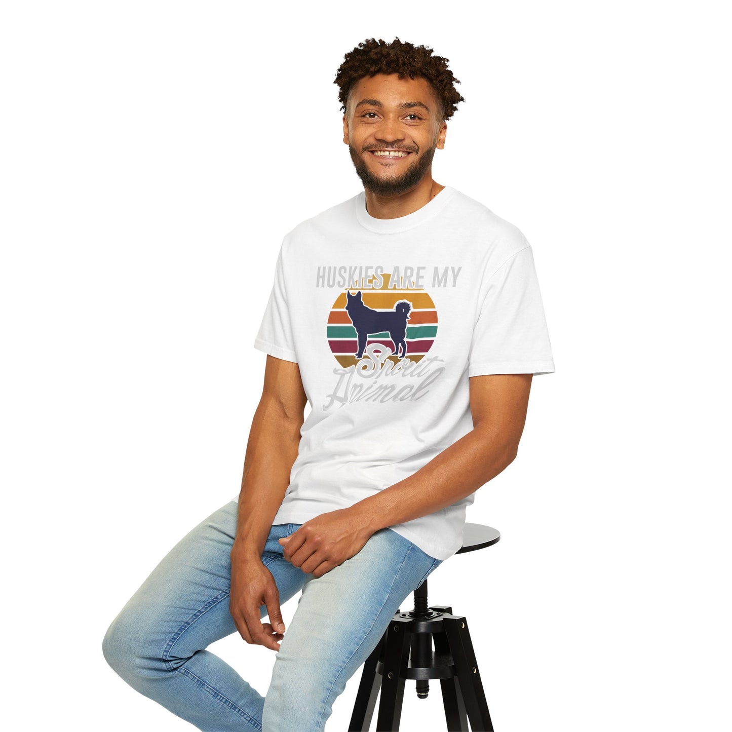 Husky Spirit Animal Dogs - T-Shirt
