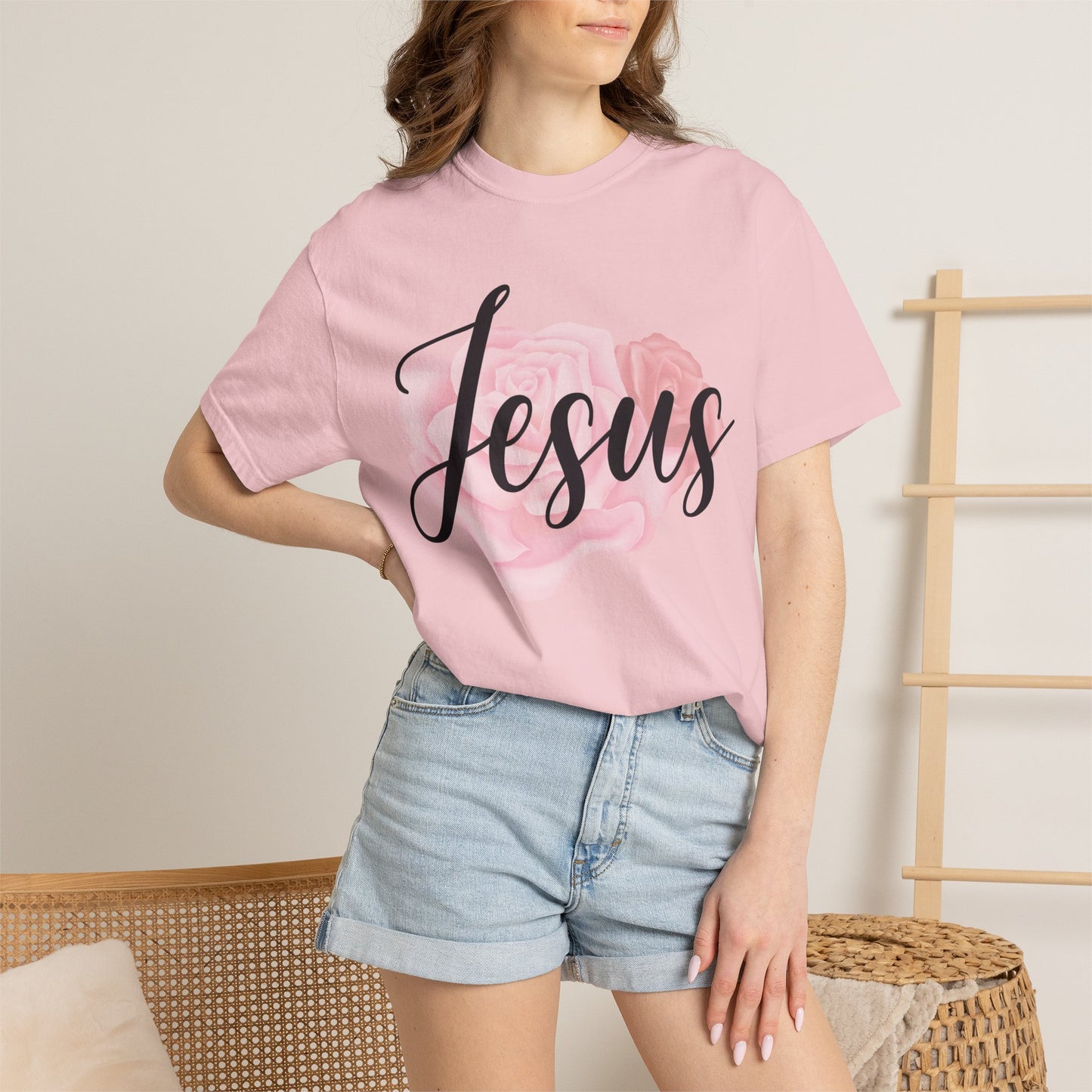 Jesus Rose Christian - T-Shirt