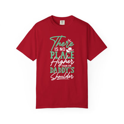 Daddys Shoulder Dad - T-Shirt