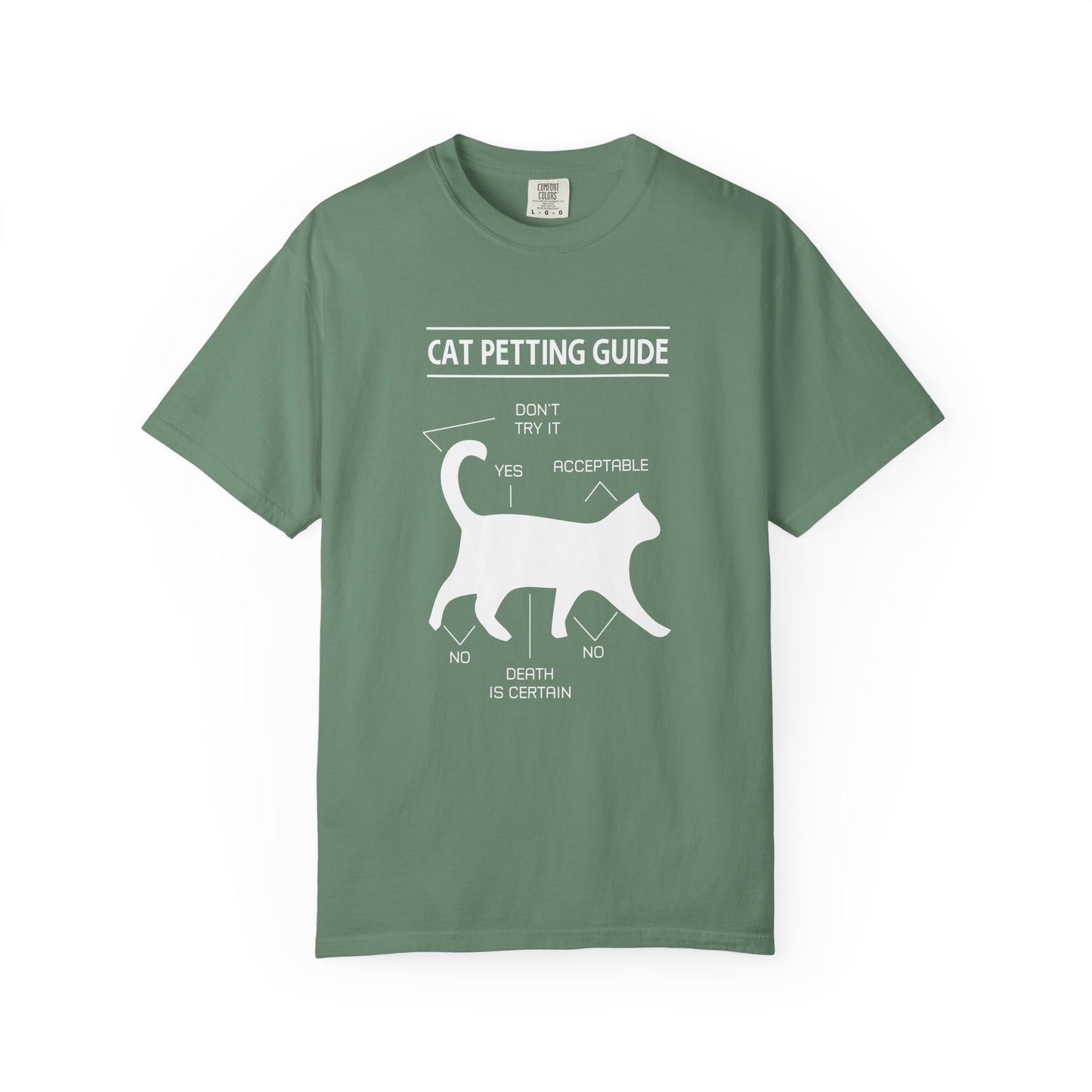 Cat Petting guide - T-Shirt