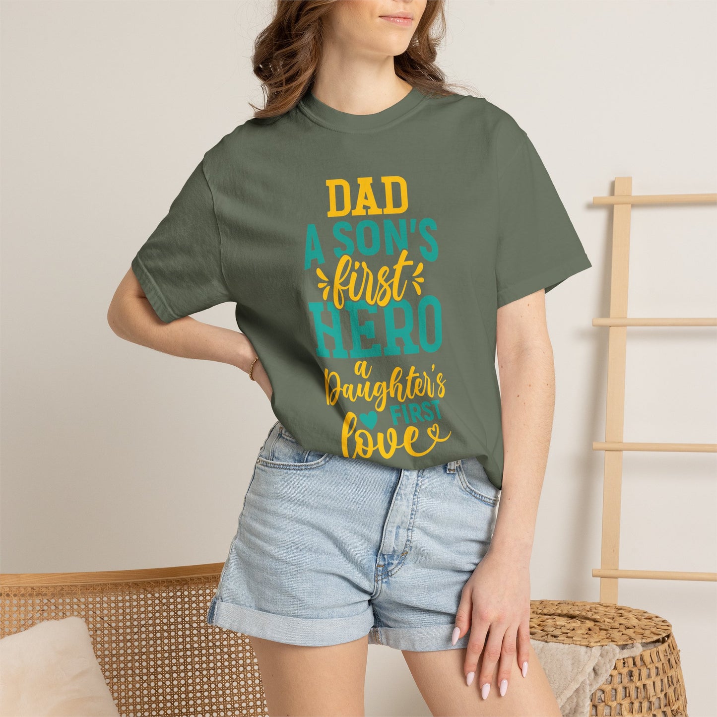 Daughter Son first Dad - T-Shirt