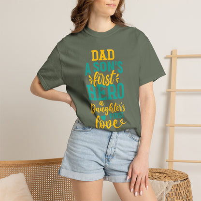 Daughter Son first Dad - T-Shirt