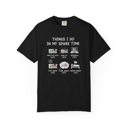 Things I Do Cat - T-Shirt